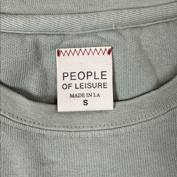 PEOPLE of LEISURE Love is Organic Pullover Sweatshirt - Picture 4 of 7